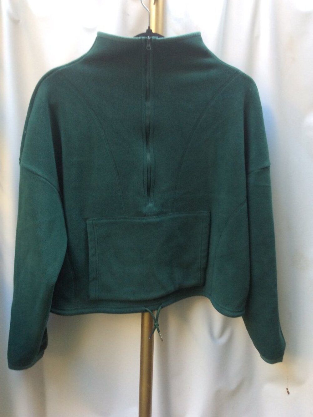 Qinsen Polar Fleece Quarter Zip Pullover Sweatshirt Size L